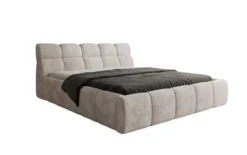 Designer Polsterbett Dallas Cord mit Stauraum