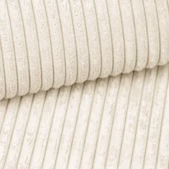 Designer Polsterbett Elara in Cord mit Stauraum