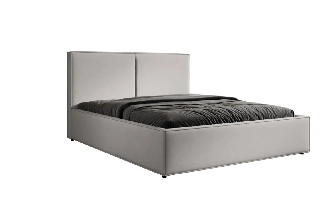 Designer Polsterbett Elara in Stoff mit Stauraum