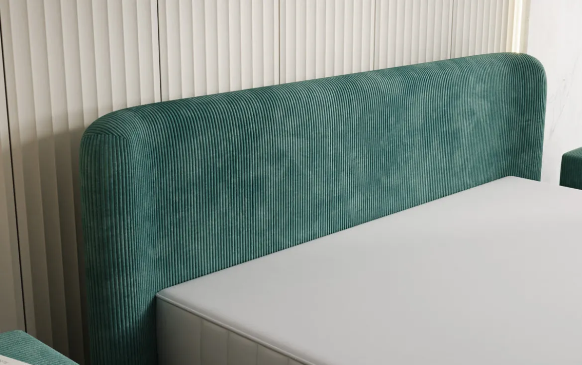 Designer Polsterbett Enna in Cord