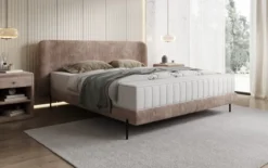 Designer Polsterbett Enna in Cord