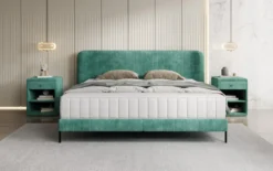 Designer Polsterbett Enna in Cord