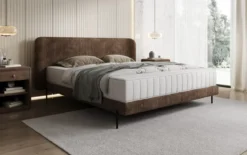 Designer Polsterbett Enna in Cord