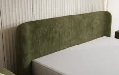 Designer Polsterbett Enna in Cord