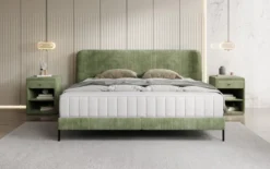Designer Polsterbett Enna in Cord