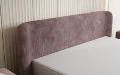 Designer Polsterbett Enna in Cord