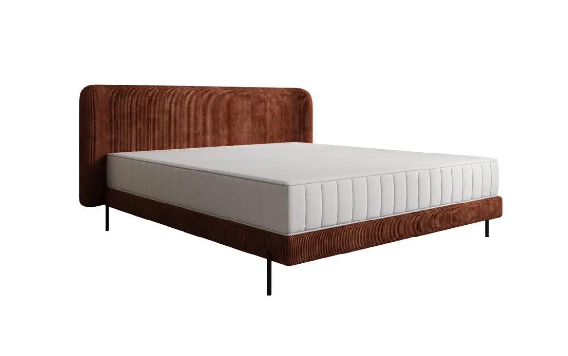 Designer Polsterbett Enna in Cord