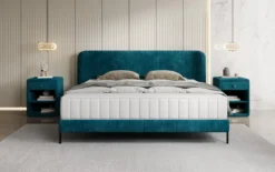 Designer Polsterbett Enna in Cord