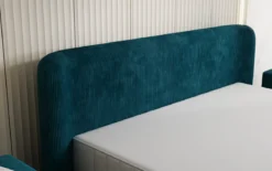 Designer Polsterbett Enna in Cord