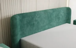 Designer Polsterbett Enna in Cord