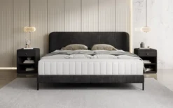 Designer Polsterbett Enna in Cord