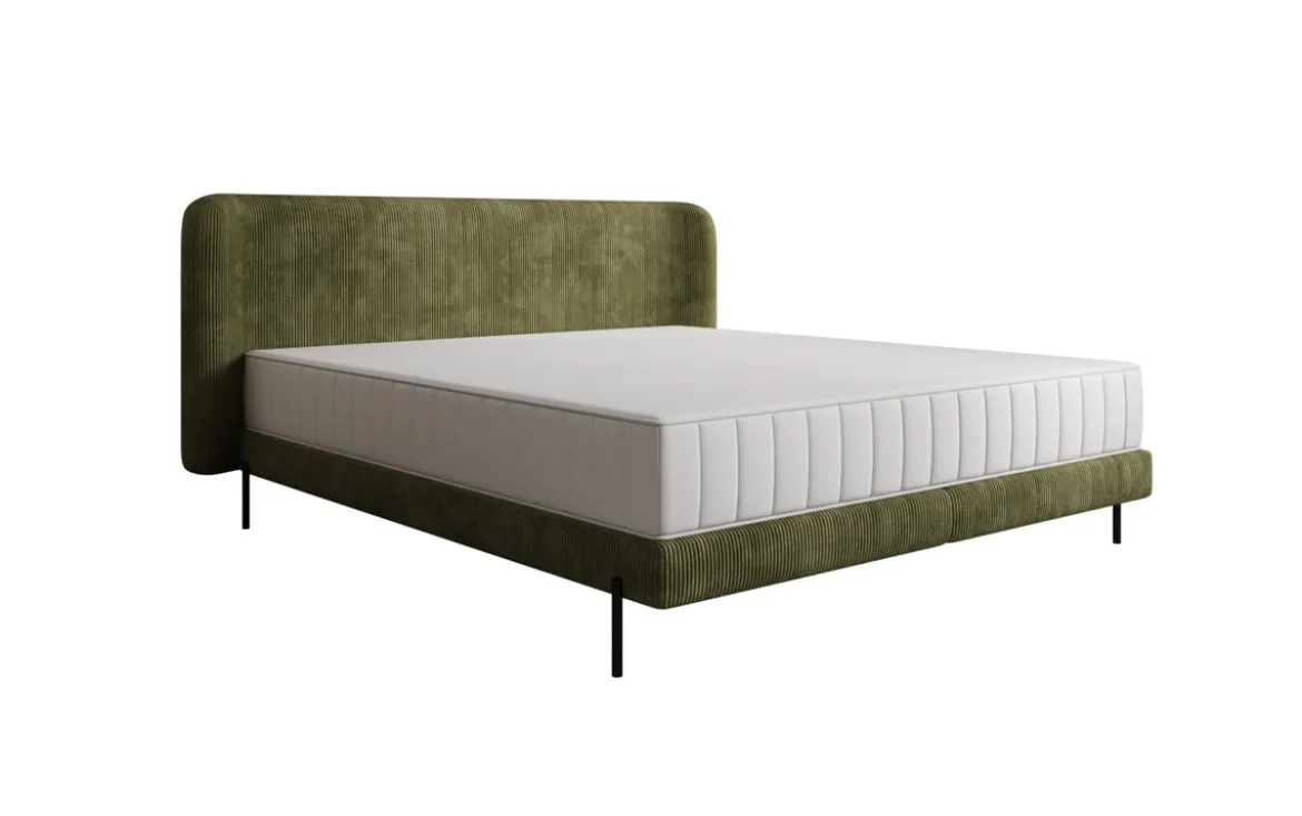 Designer Polsterbett Enna in Cord