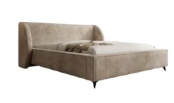 Designer Polsterbett Freya Cord mit Stauraum
