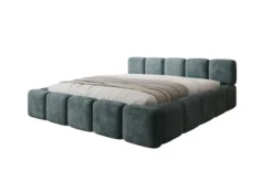 Designer Polsterbett Giulia Cord mit Stauraum