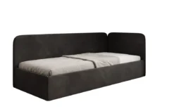 Designer Polsterbett/Gästebett/Sofa Cleo mit Stauraum
