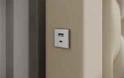 Designer Polsterbett Infinity inkl. RGB, USB und Stauraum