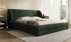 Designer Polsterbett Liv Cord mit Stauraum