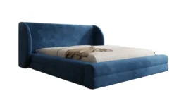 Designer Polsterbett Liv in Samt mit Stauraum