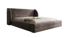 Designer Polsterbett Liv in Samt mit Stauraum