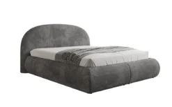 Designer Polsterbett Loop in Cord mit Stauraum