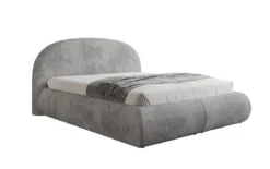 Designer Polsterbett Loop in Cord mit Stauraum