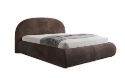 Designer Polsterbett Loop in Cord mit Stauraum