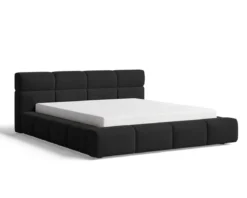 Designer Polsterbett Lora Samt mit Stauraum
