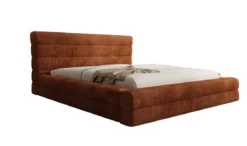Designer Polsterbett Maren Cord mit Stauraum