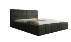 Designer Polsterbett Marshmallow in Cord mit Stauraum