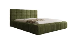 Designer Polsterbett Marshmallow in Cord mit Stauraum