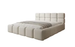 Designer Polsterbett Matilda Stoff mit Stauraum