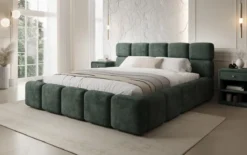 Designer Polsterbett Matilda Cord mit Stauraum