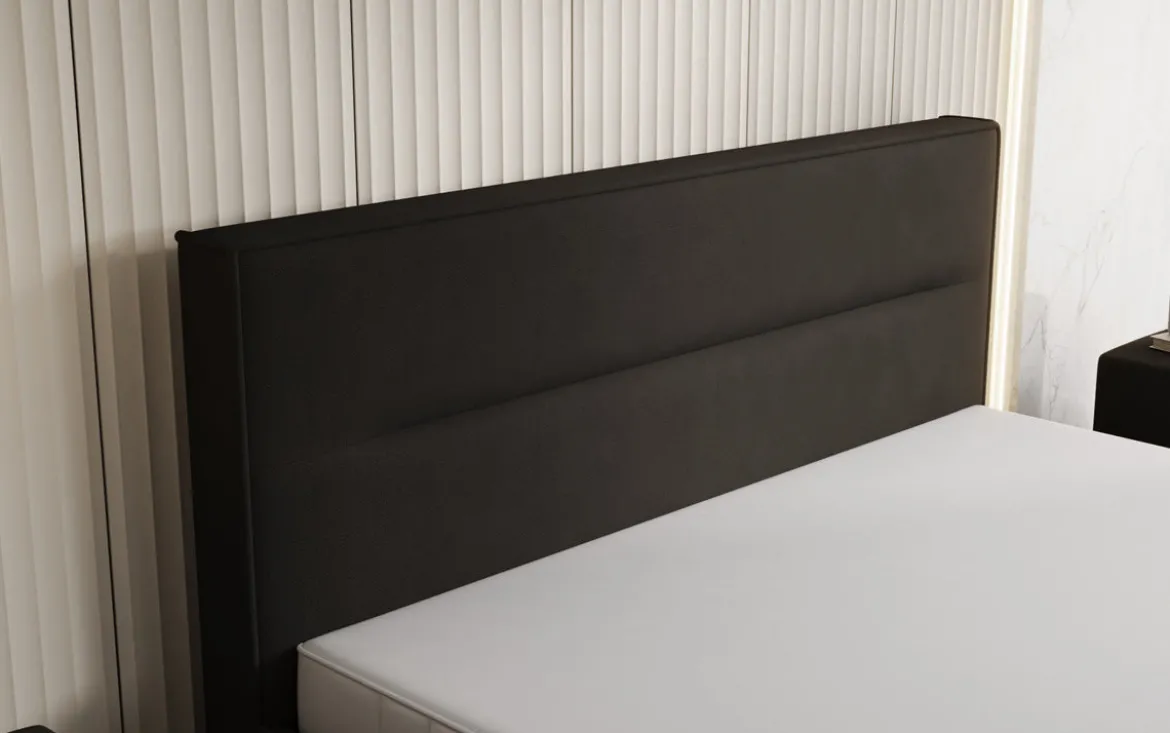 Designer Polsterbett Merry Stoff mit Stauraum