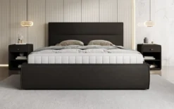 Designer Polsterbett Merry Stoff mit Stauraum