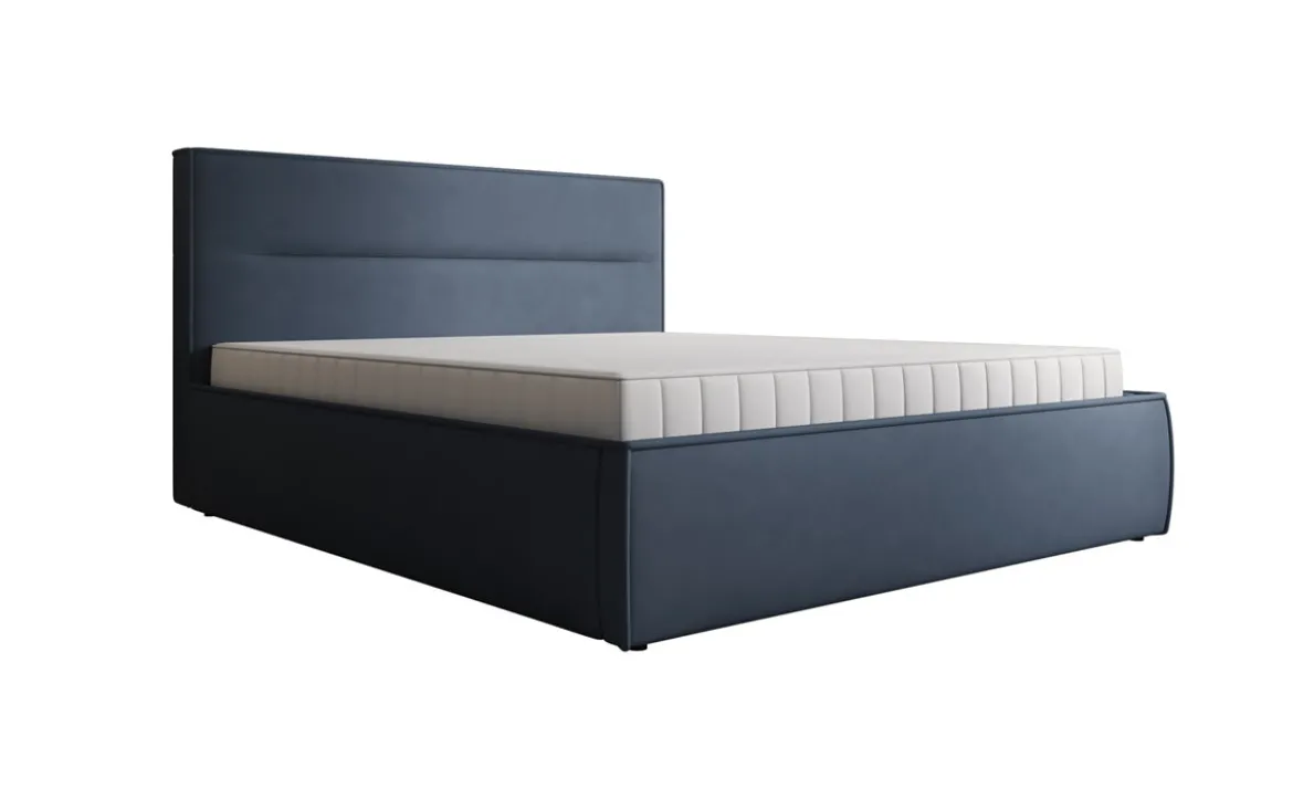 Designer Polsterbett Merry Stoff mit Stauraum