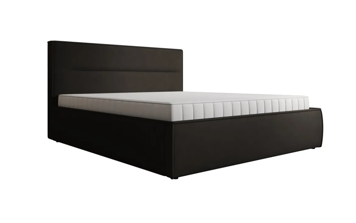 Designer Polsterbett Merry Stoff mit Stauraum