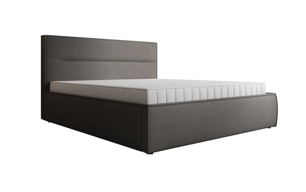 Designer Polsterbett Merry Stoff mit Stauraum