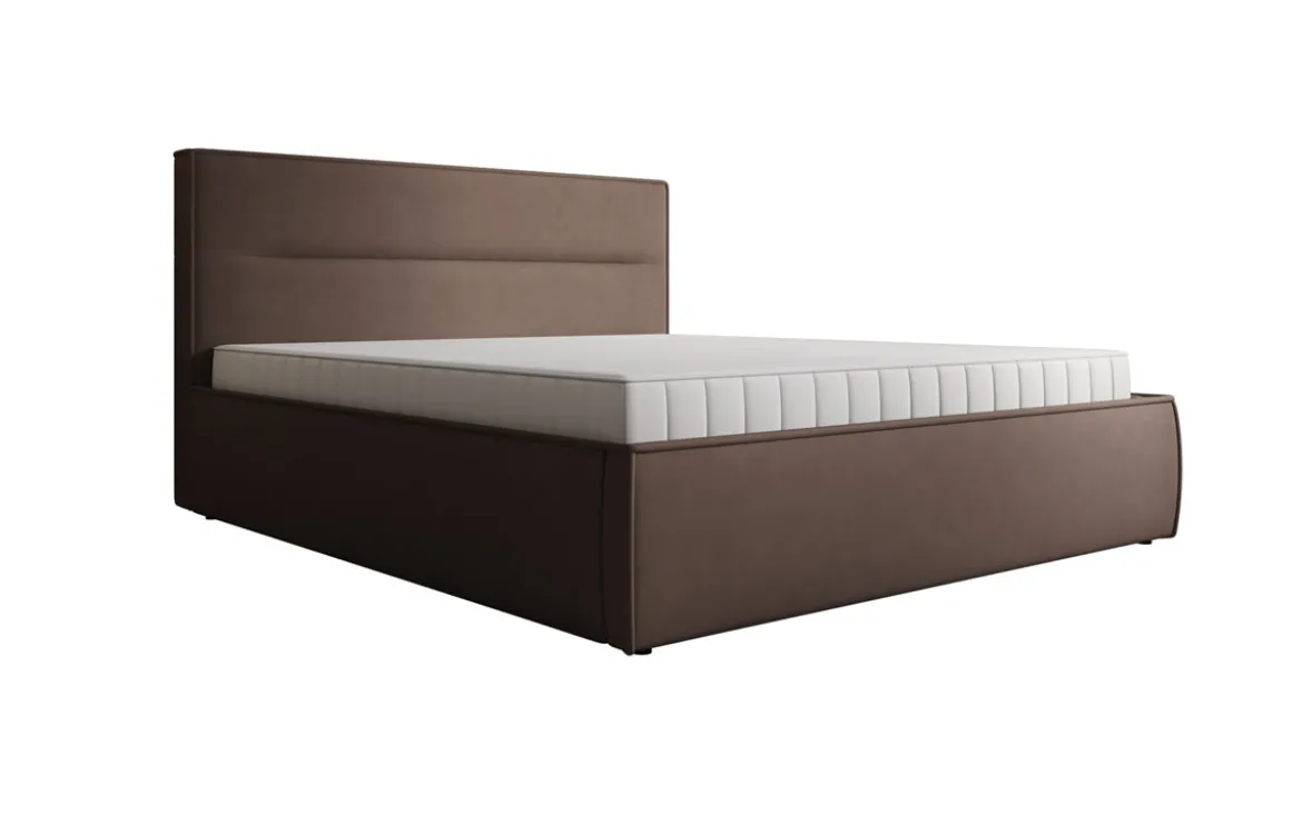 Designer Polsterbett Merry Stoff mit Stauraum