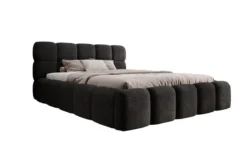 Designer Polsterbett Noeva in Cord mit Stauraum