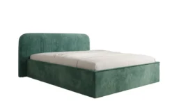 Designer Polsterbett Nola in Cord mit Stauraum