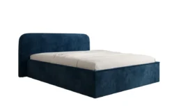 Designer Polsterbett Nola in Cord mit Stauraum