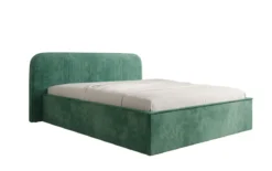 Designer Polsterbett Nola in Cord mit Stauraum