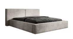 Designer Polsterbett Ophelia in Cord mit Stauraum