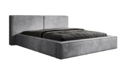Designer Polsterbett Ophelia in Cord mit Stauraum
