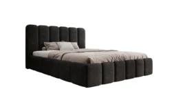 Designer Polsterbett Velaro in Cord mit Stauraum