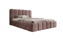 Designer Polsterbett Velaro in Cord mit Stauraum