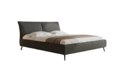 Designer Polsterbett Zoe Bouclé mit Stauraum