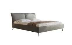 Designer Polsterbett Zoe Bouclé mit Stauraum