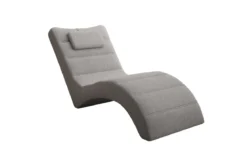 Designer Relax-Liege Leon in Bouclé