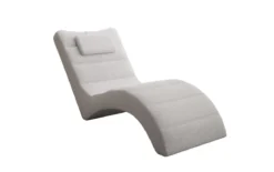 Designer Relax-Liege Leon in Bouclé